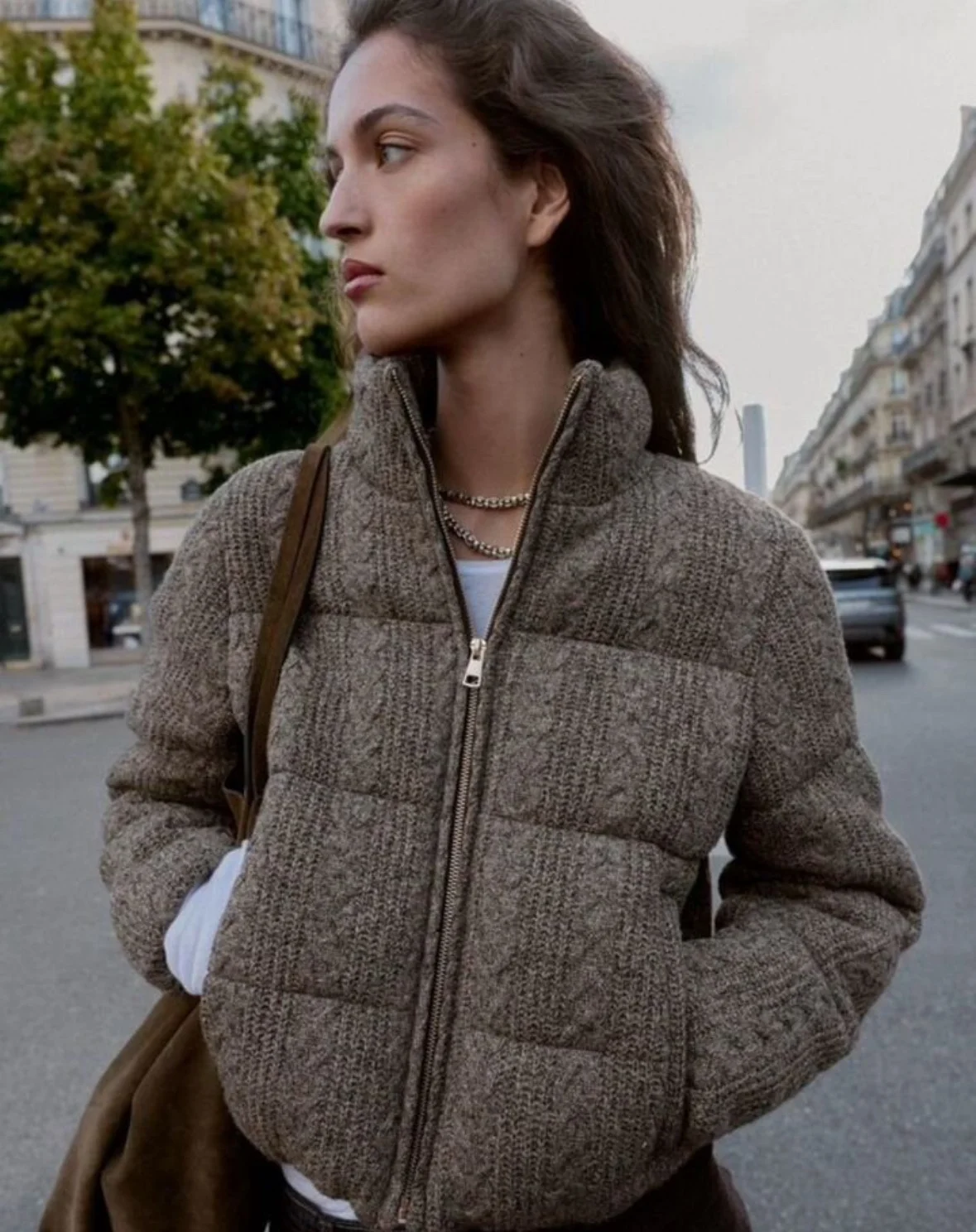 Куртка вязаная Zara - миниатюра 2