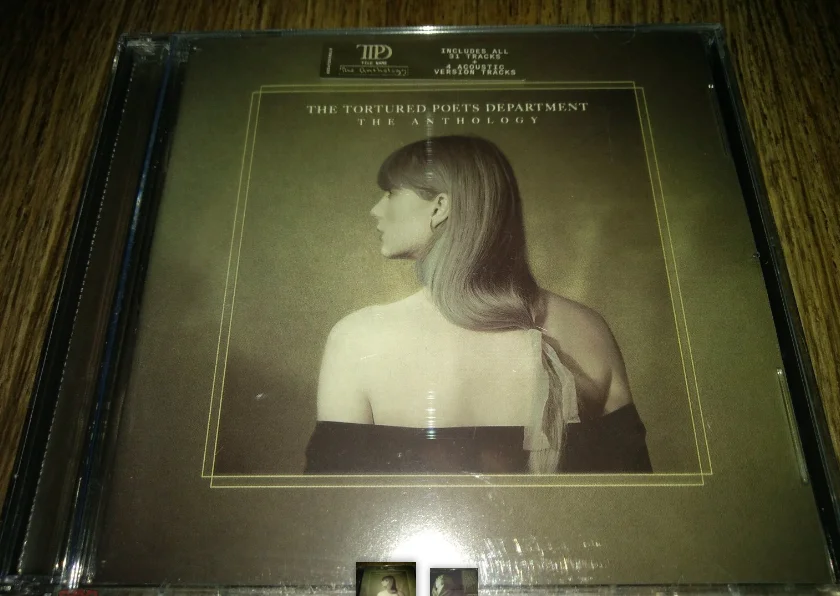 CD Taylor Swift The Tortured Poets Department The Anthology 2CD импортное новый запечатанный