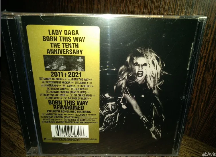 Сд диски с музыкой Original Lady Gaga импортное запечатанный новый