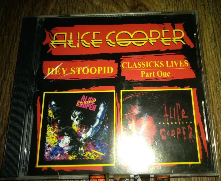 сд ALICE COOPER - Hey Stoopid --Classicks Live Part One 1998 CD-Maximum - изображение 1