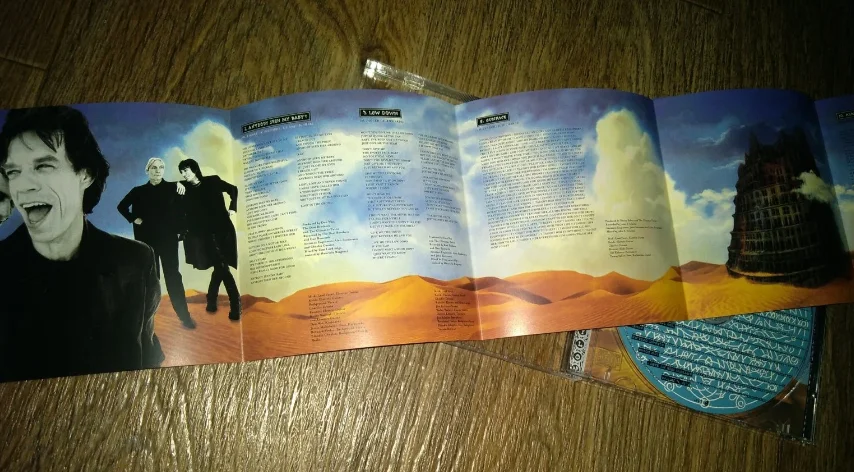 сд The Rolling Stones - Bridges to Babylon (1997) Remasters Limited Edition Unofficial новый - миниатюра 4