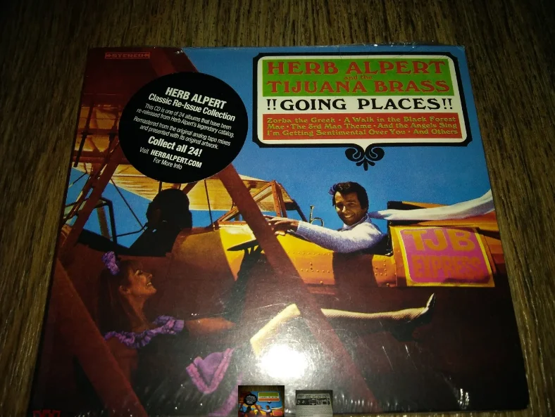 ДЖАЗ сд CD Herb Alpert And The Tijuana Brass Going Places USA запечатанный - изображение 1