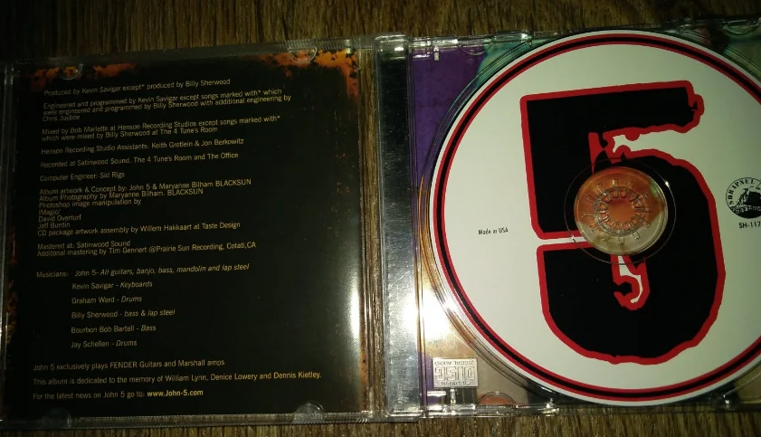 сд JOHN 5 - VERTIGO Unofficial - миниатюра 2