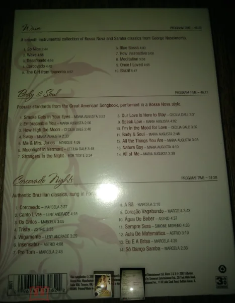 CD George Nascimento, Maria Augusta, et al. From Rio With Love 3CD запечатанный - миниатюра 2