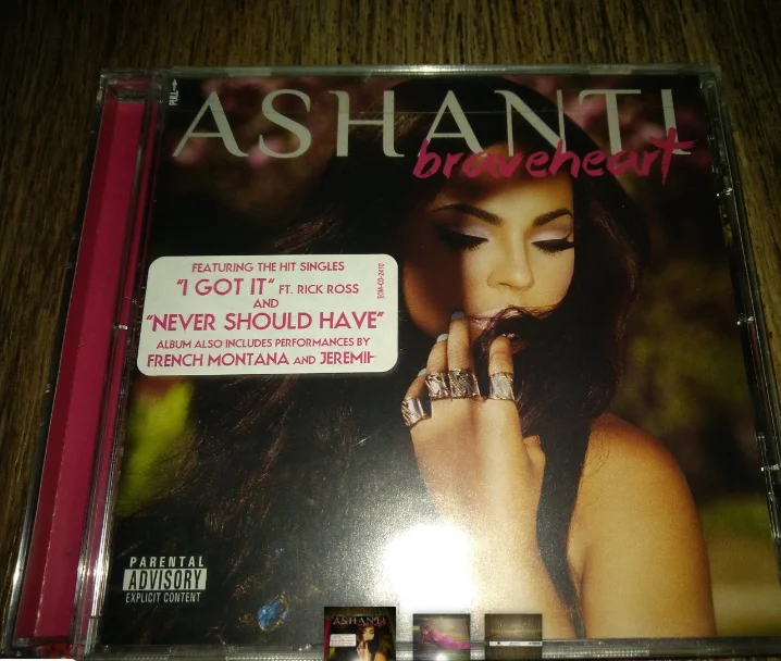 CD Ashanti Braveheart  запечатанный ФИРМЕННЫЙ запечатанный