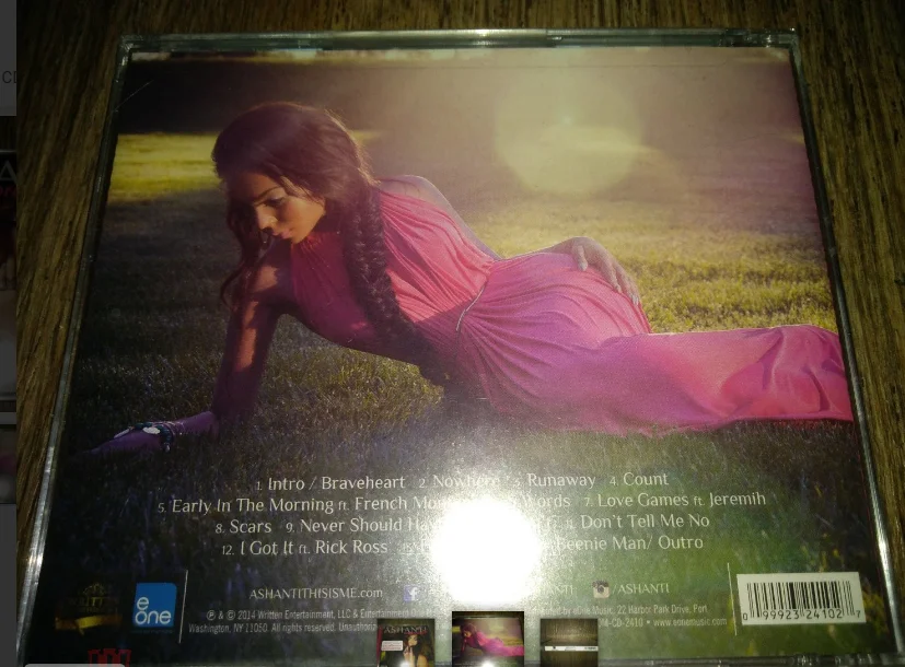 CD Ashanti Braveheart запечатанный ФИРМЕННЫЙ запечатанный - миниатюра 2
