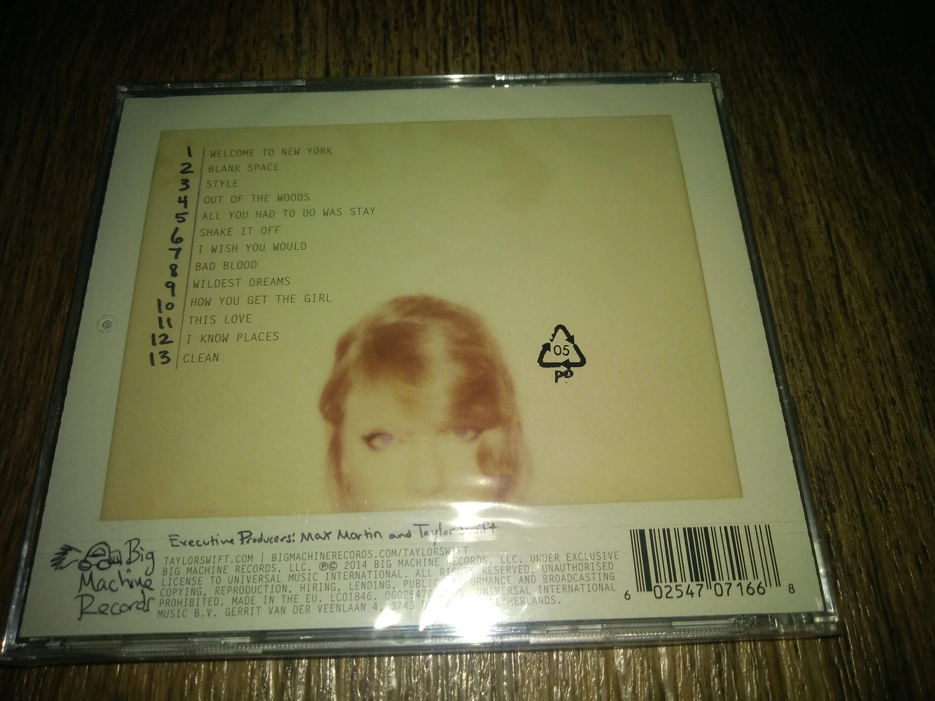 сд TAYLOR SWIFT - 1989, ( Album, Stereo, Sony DADC pressing) EUR запечатанный - миниатюра 2