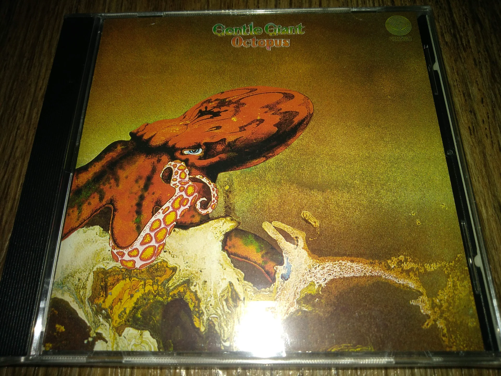 сд GENTLE GIANT - OCTOPUS 1972 Europe Sealed фирменный Европа запечатан - изображение 1