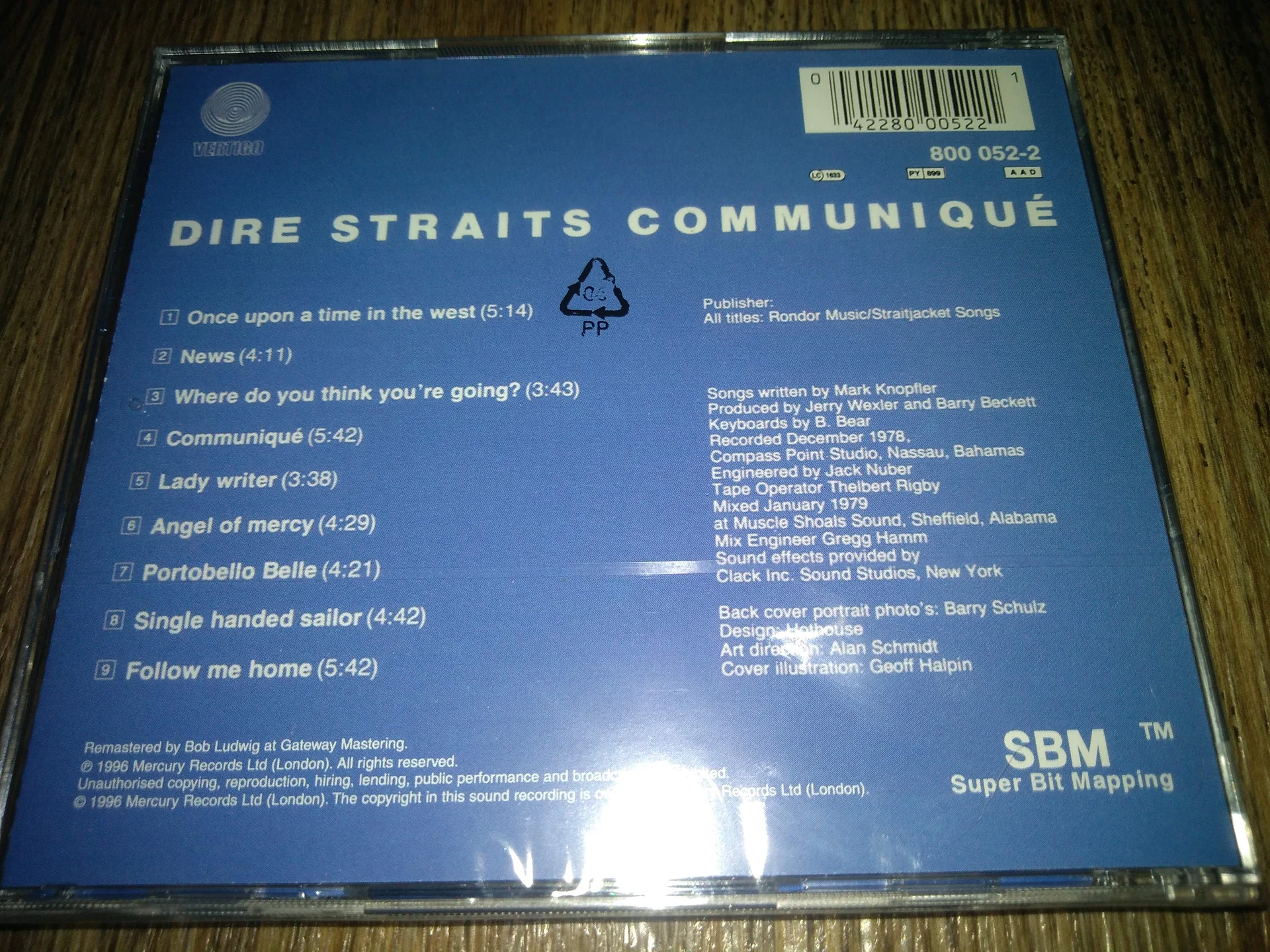 сд DIRE STRAITS Communiqué 1979 Europe Sealed запечатанный фирменный - миниатюра 2