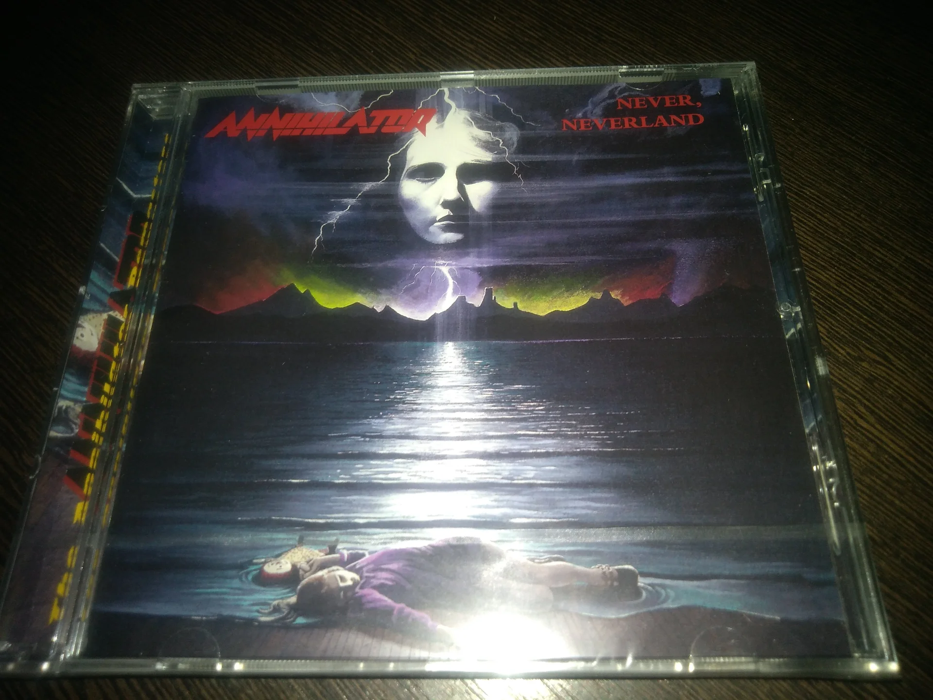 сд ANNIHILATOR - Never, Neverland 1990 - ROADRUNNER EUR фирменный запечатанный
