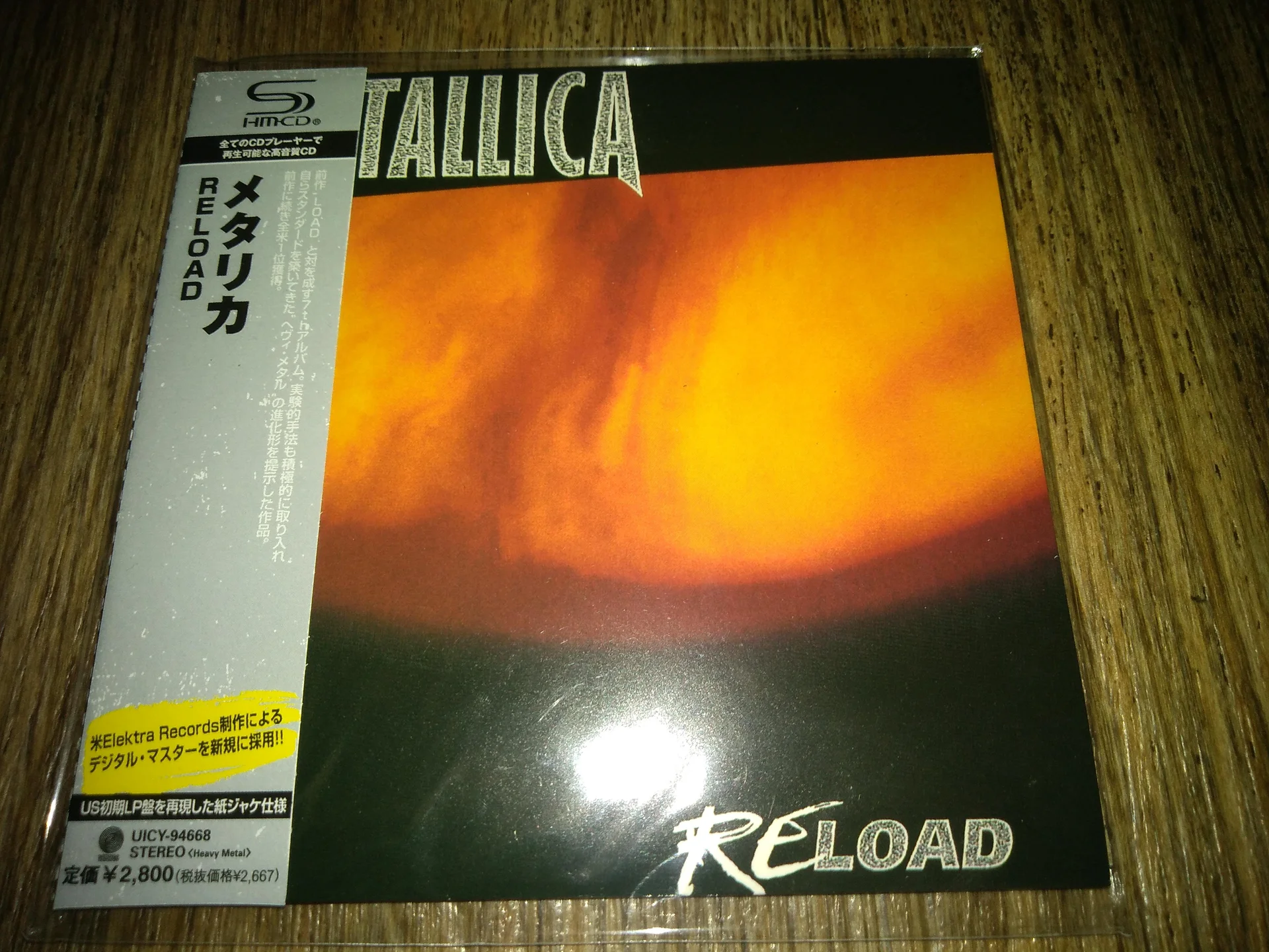сд METALLICA RELOAD MINI LP UNIVERSAL MUSIC COMPANY Unofficial реплика новый
