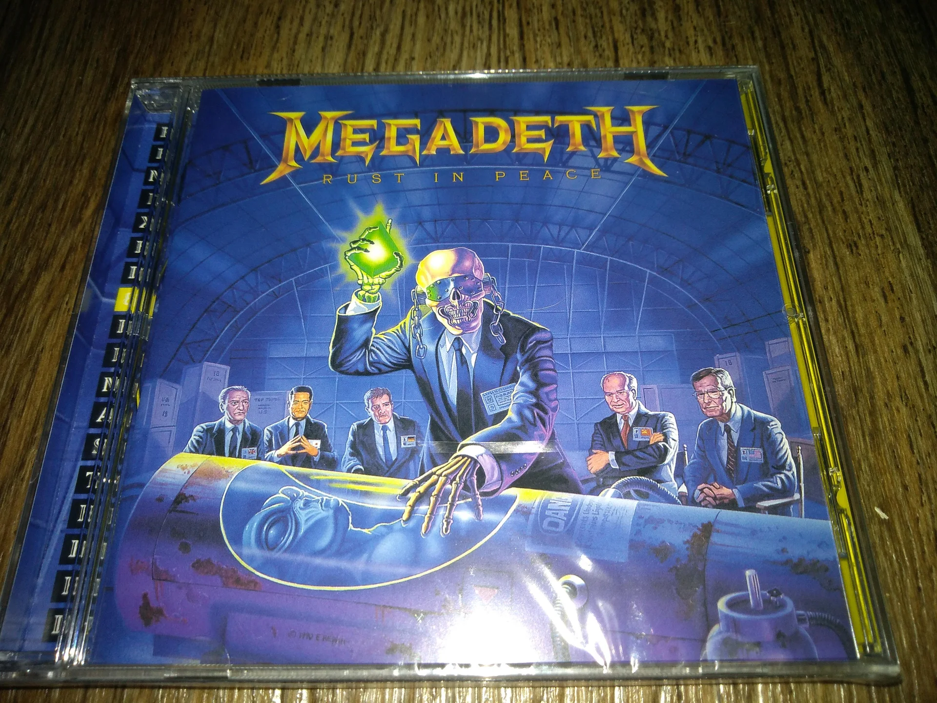 сд MEGADETH - Rust In Peace Европейский Союз Capitol Records запечатанный