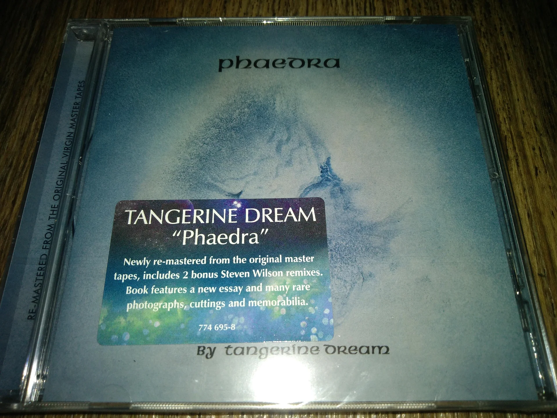 сд TANGERINE DREAM - Phaedra Европейский Союз Virgin Records запечатанный