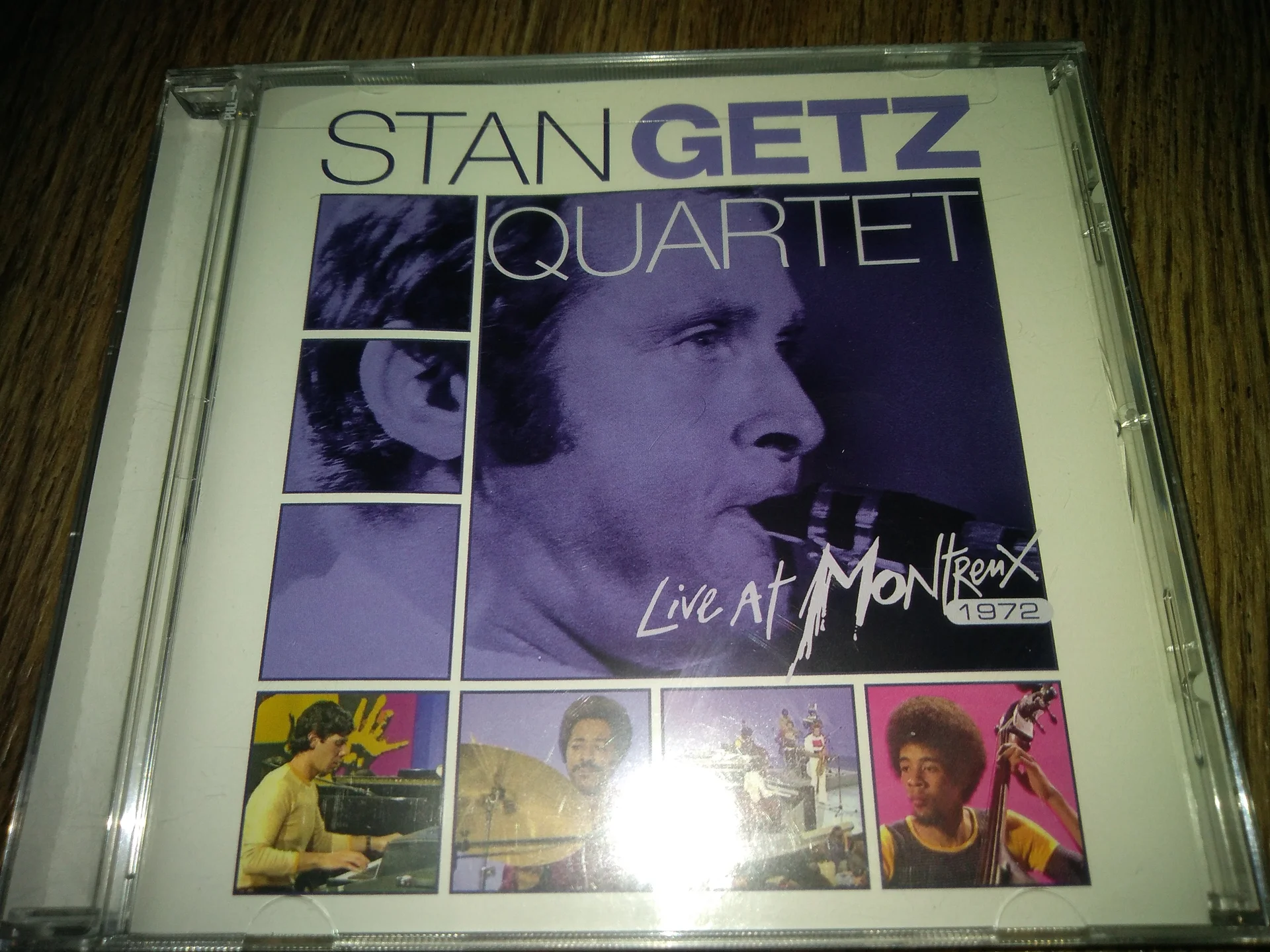 CD Stan Getz Quartet Live At Montreux 1972 USA запечатанный ДЖАЗ - изображение 1