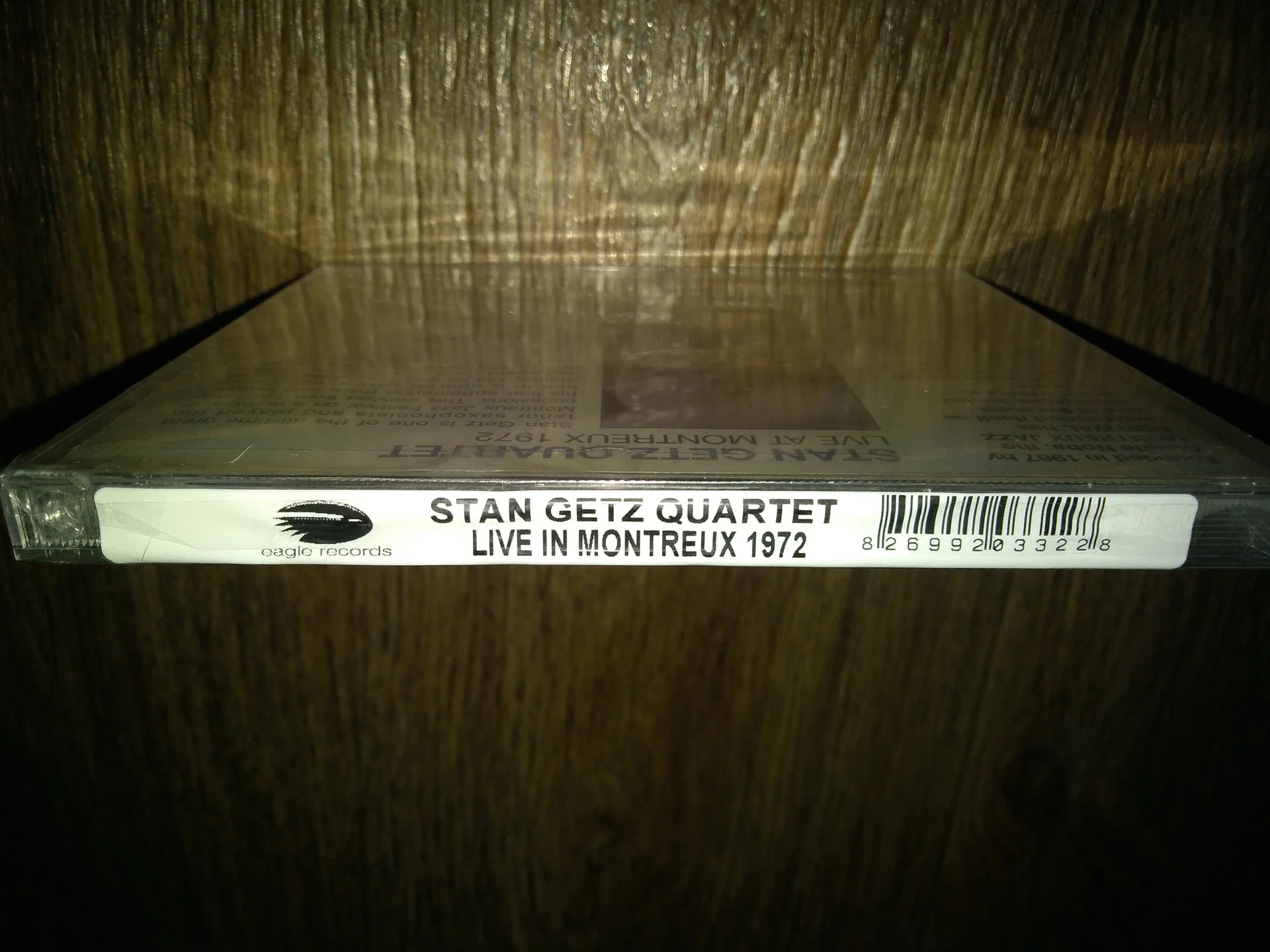CD Stan Getz Quartet Live At Montreux 1972 USA запечатанный ДЖАЗ - миниатюра 3
