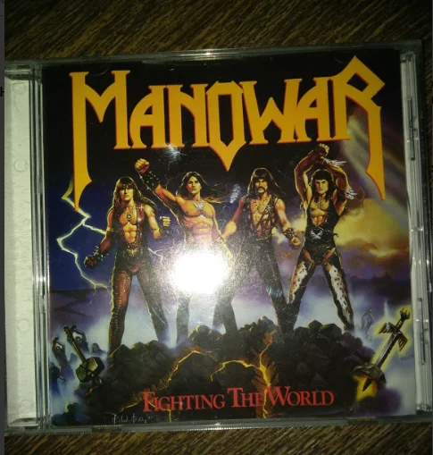 СD Manowar 1987 Fighting The World Unofficial новый - изображение 1