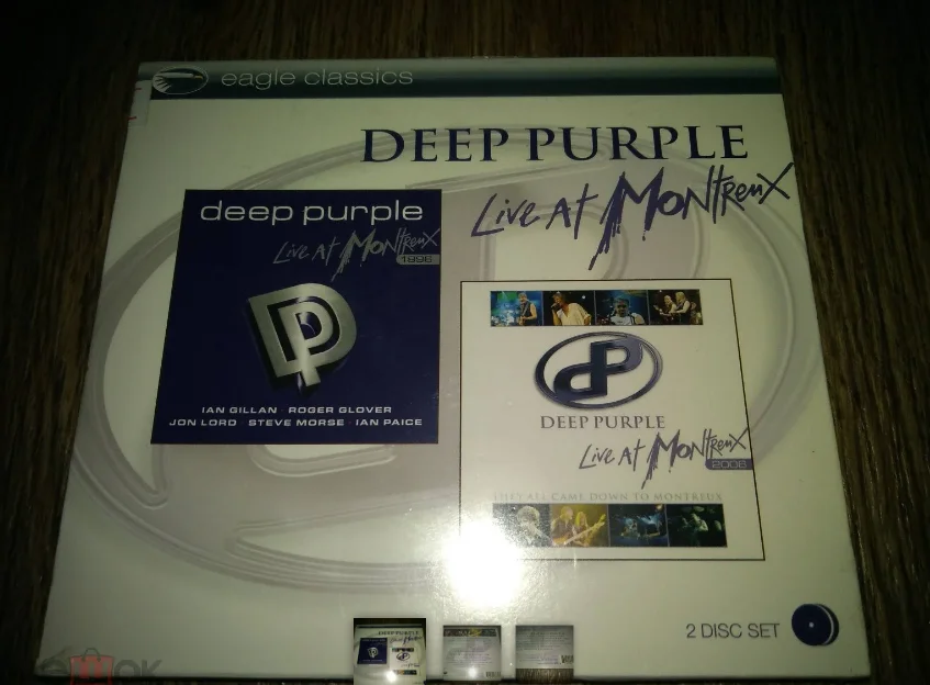 сд Deep Purple Live At Montreux 1996 2006 2CD фирменный запечатанный - изображение 1