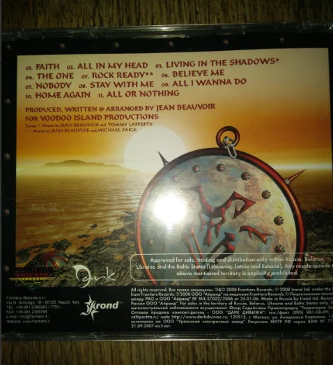 Crown Of Thorns (USA) - Faith (2008 IROND) лицензия - миниатюра 3