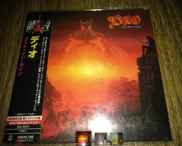 сд DIO - The Last In Line 1984 Japan Mini Vinyl Replica ru - изображение 1