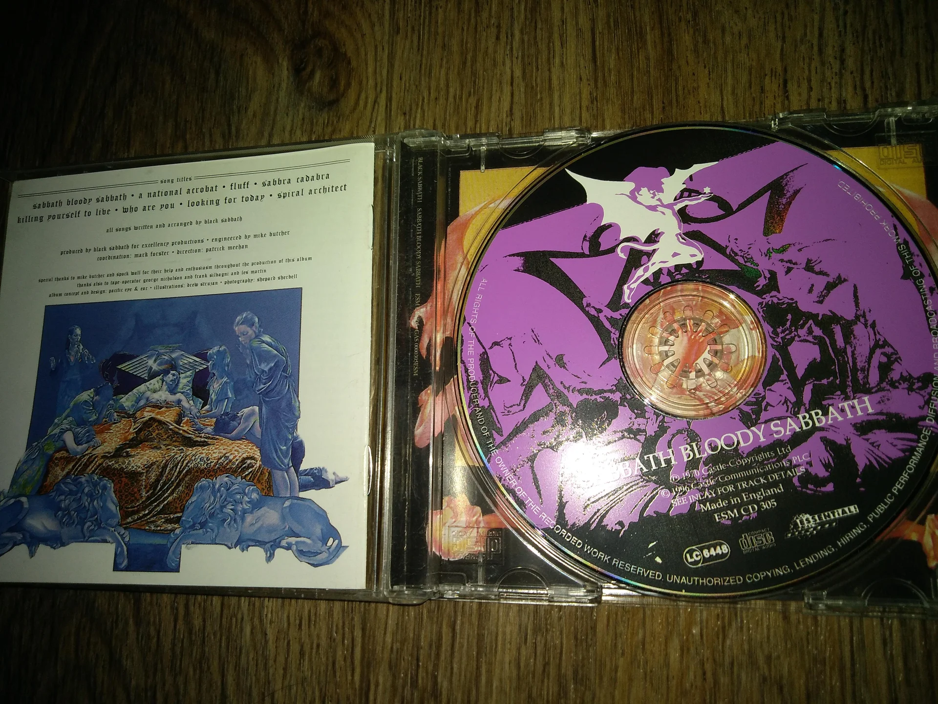 сд Black Sabbath – Sabbath Bloody Sabbath Unofficial новый - миниатюра 2