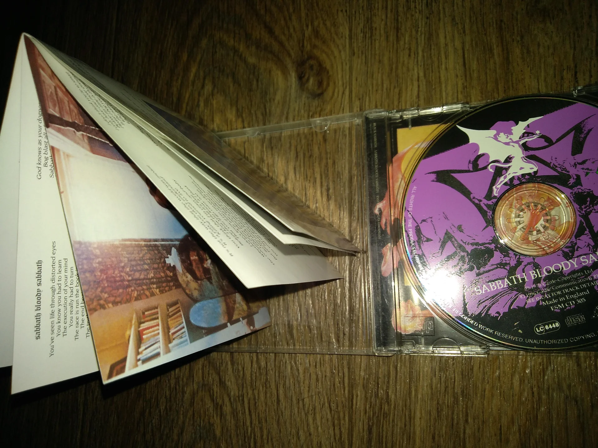 сд Black Sabbath – Sabbath Bloody Sabbath Unofficial новый - миниатюра 3