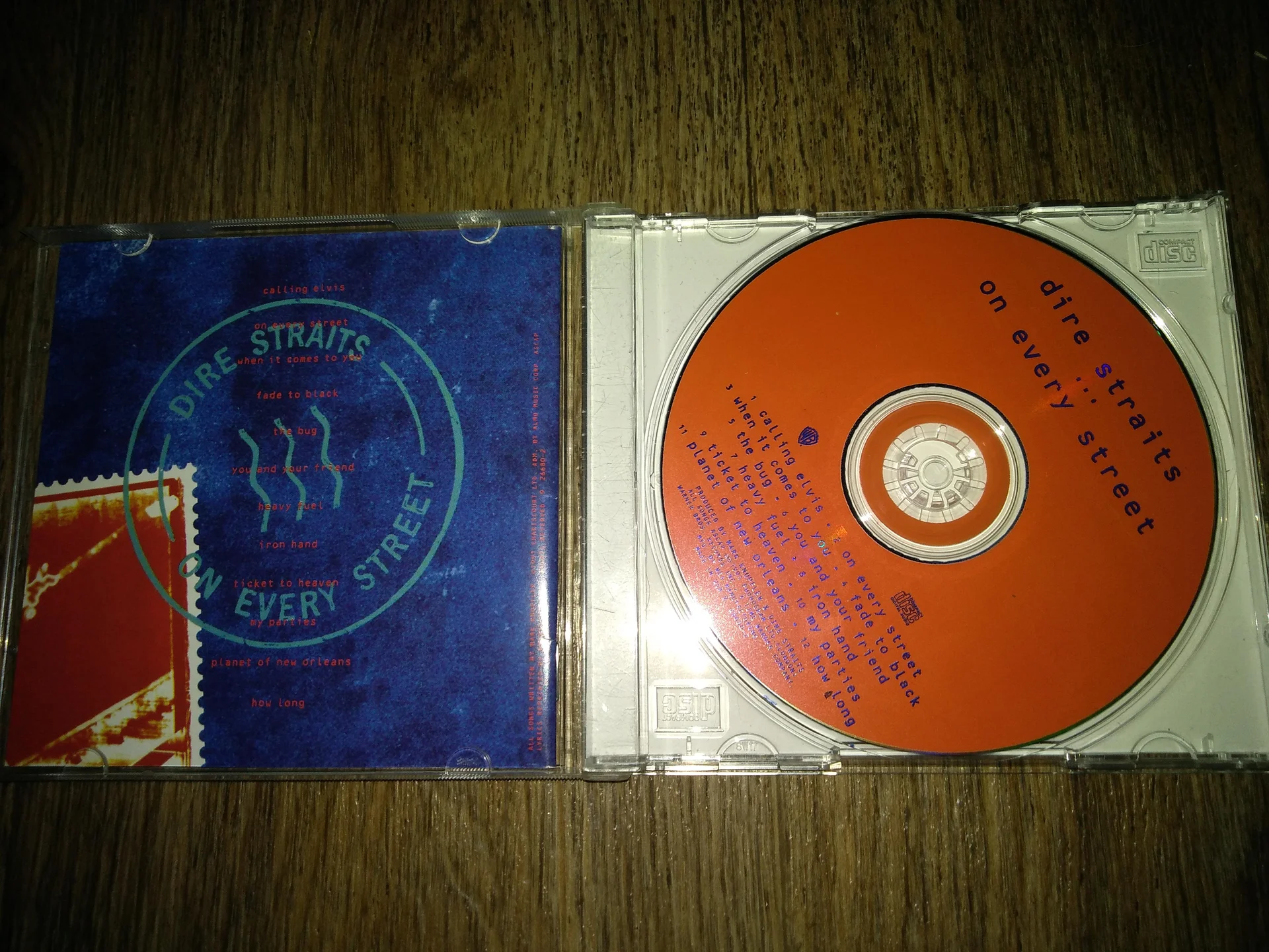 сд Dire Straits – On Every Street 1991 Unofficial новый - миниатюра 3