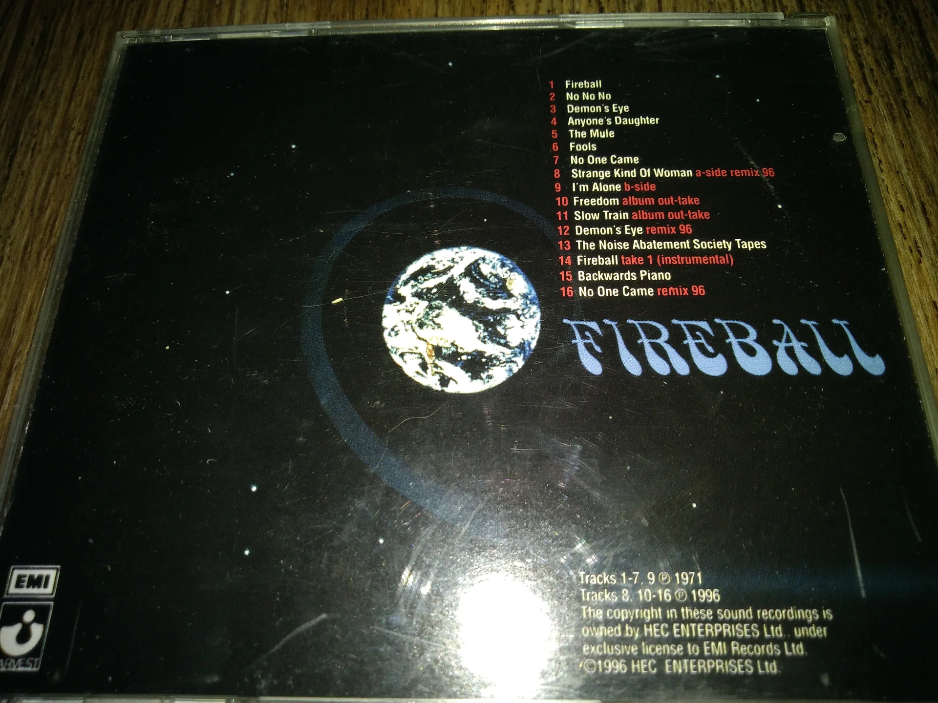 сд Deep Purple – Fireball 1971 Unofficial ru новый - миниатюра 4
