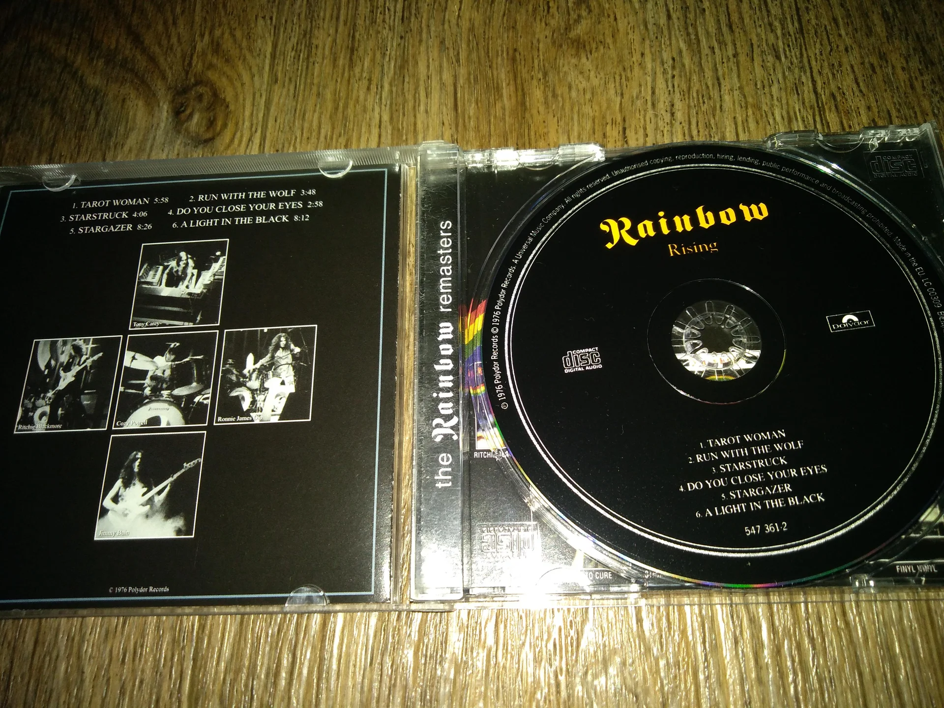 сд Rainbow – Rainbow Rising 1976 Unofficial новый - миниатюра 2