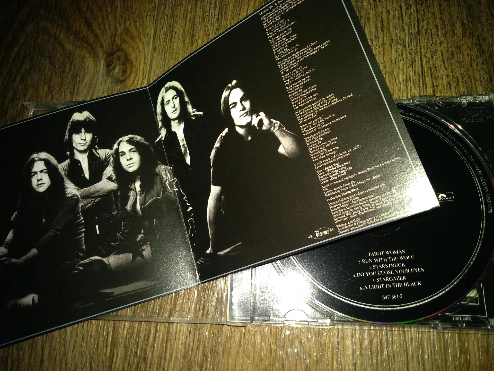 сд Rainbow – Rainbow Rising 1976 Unofficial новый - миниатюра 3