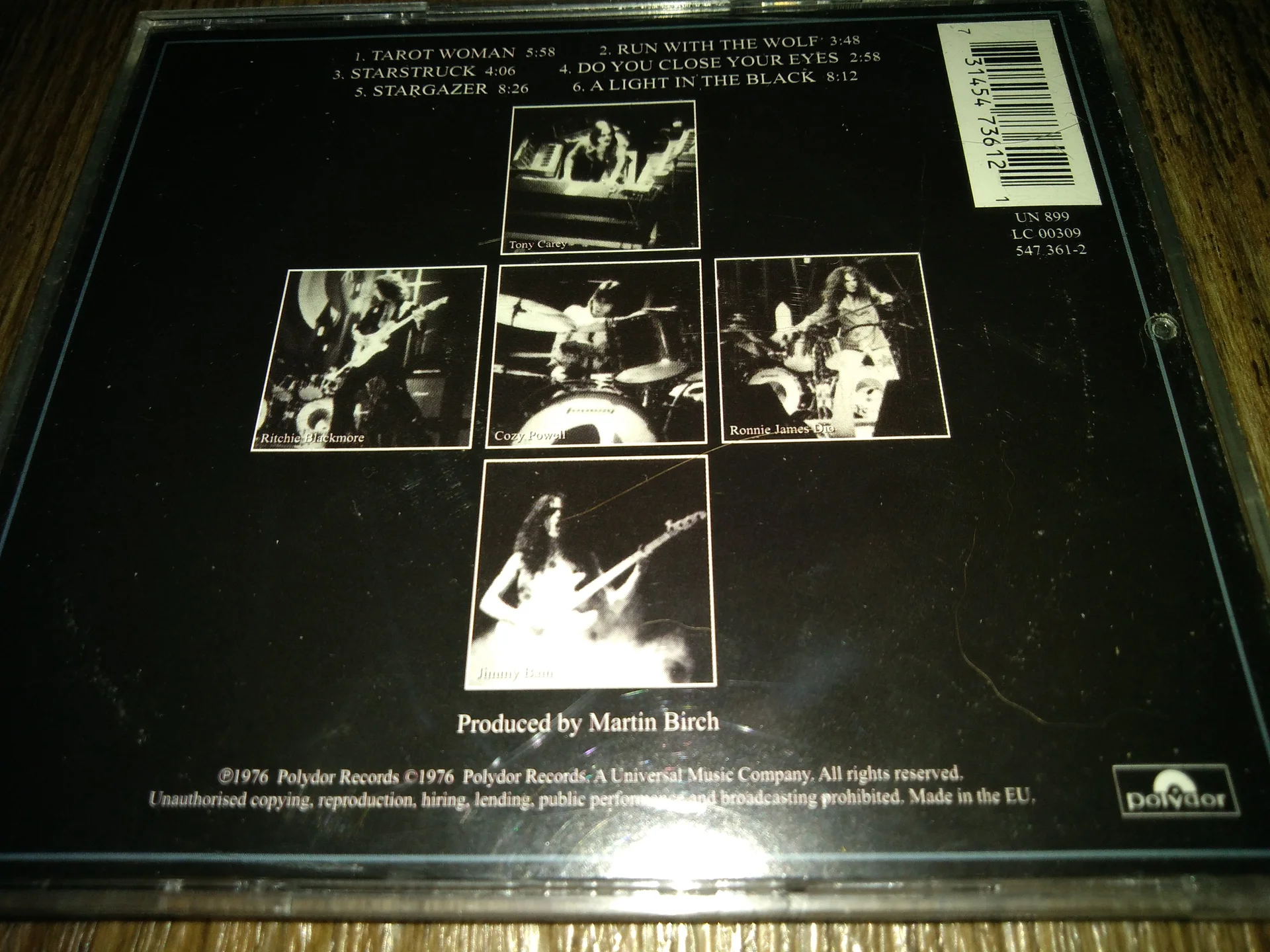 сд Rainbow – Rainbow Rising 1976 Unofficial новый - миниатюра 4