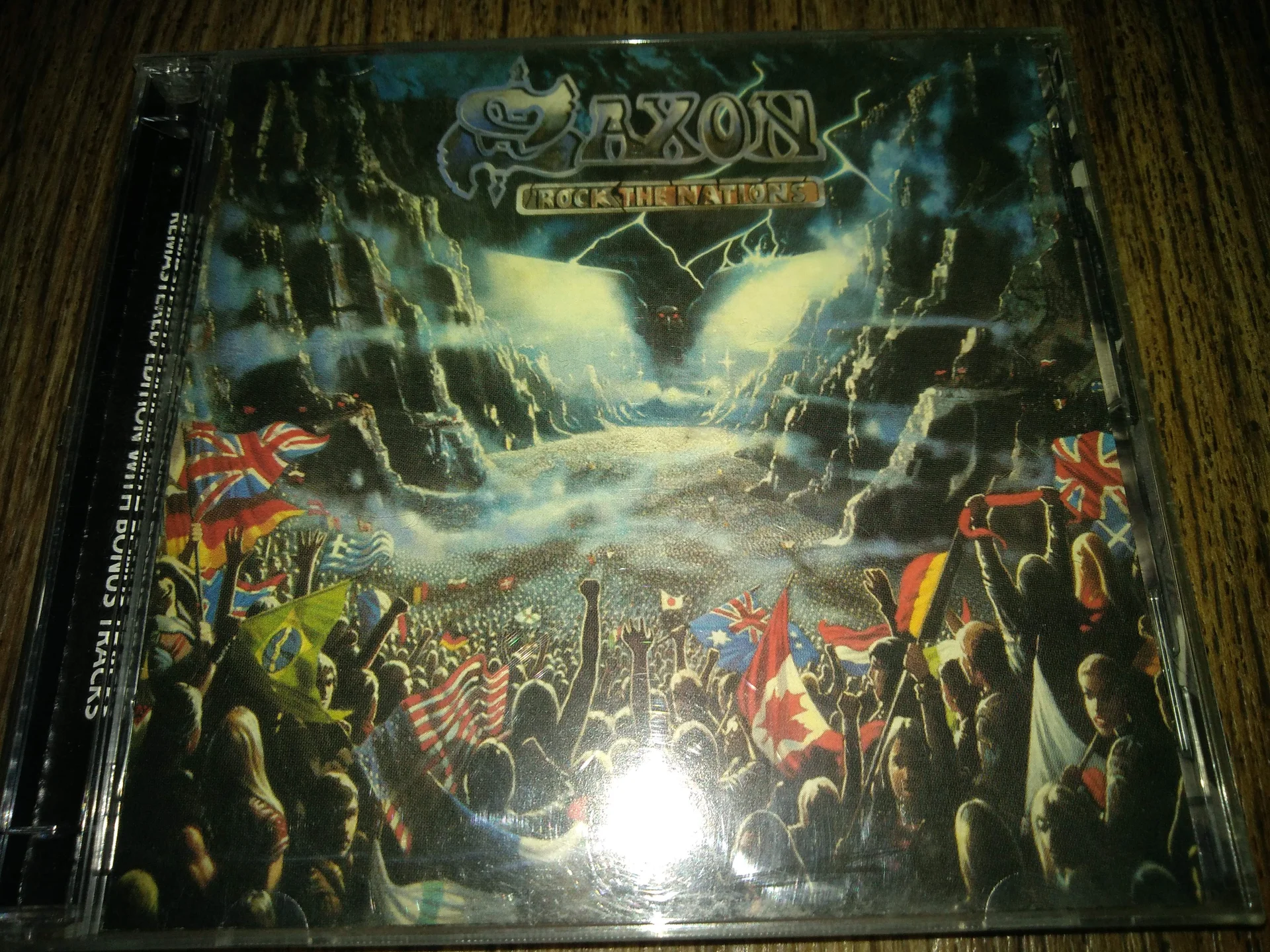 сд Saxon Rock The Nation 1986 RU новый - изображение 1