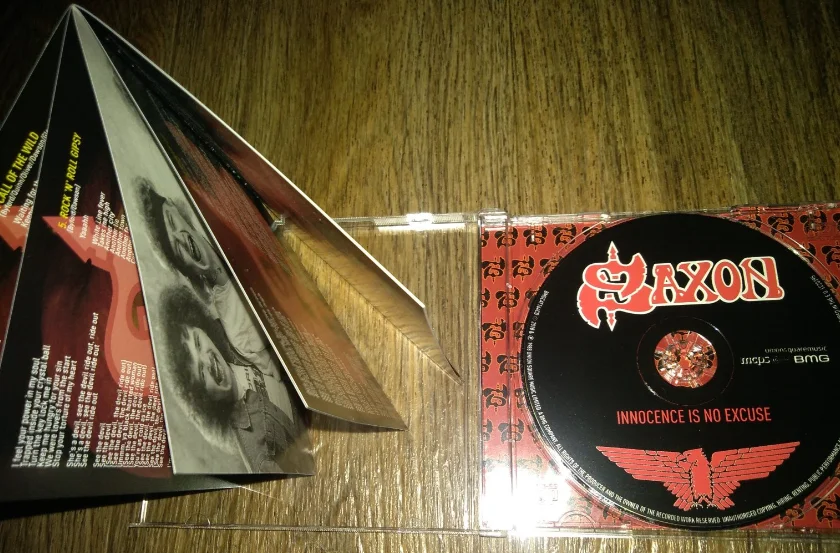 сд Saxon – Innocence Is No Excuse 1985  Release ru новый. - миниатюра 3