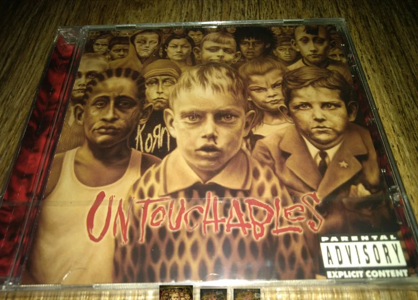 сд Korn - Untouchables (CD) 2002 Epic Jewel Made in EU Фирменный запечатанный - изображение 1