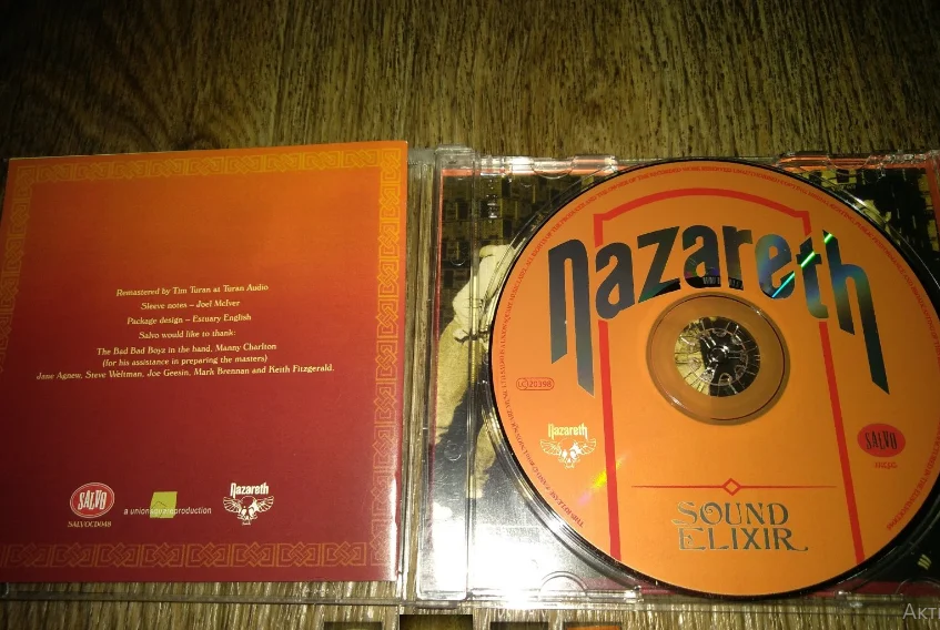 сд Nazareth - Sound Elixir 1982 RU новый - миниатюра 2