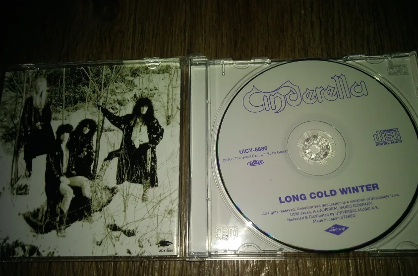 сд Cinderella - Long Cold Winter 1988 Release ru новый. - миниатюра 2