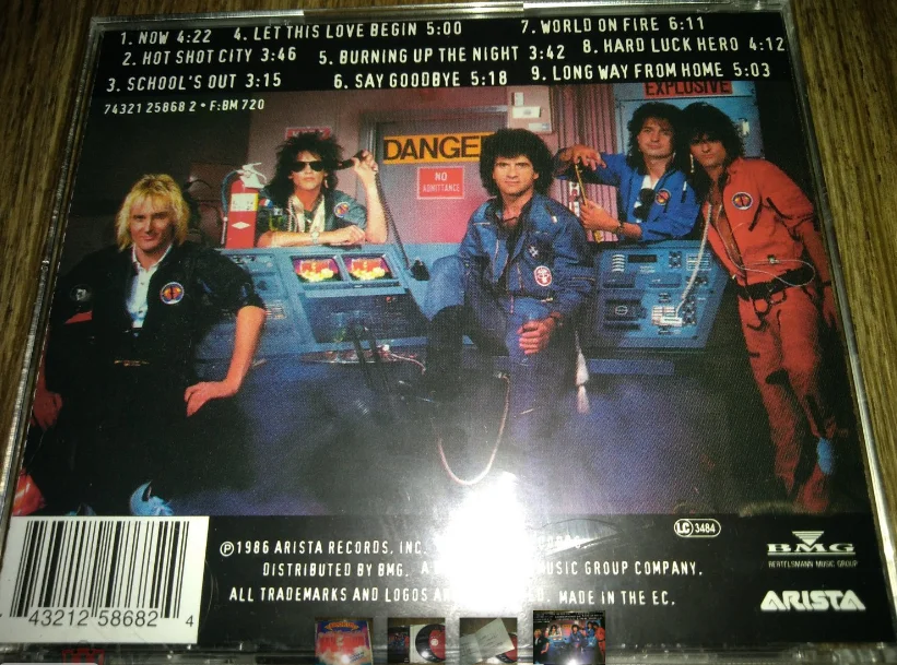 сд KROKUS . Change Of Address. 1985  ru новый... - миниатюра 4
