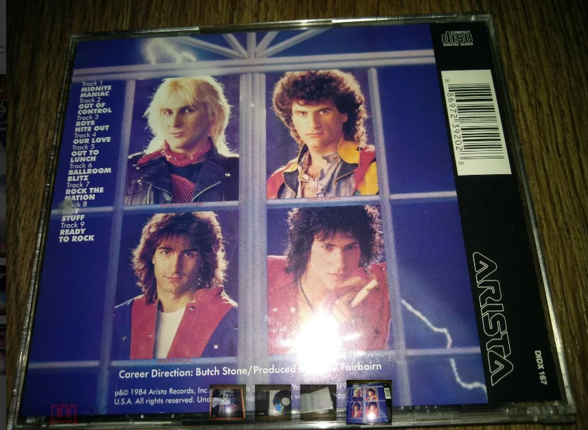 сд KROKUS THE BLITZ 1984 RU новый. - миниатюра 4