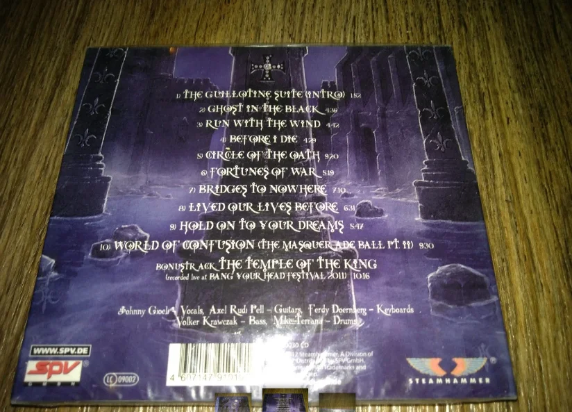 сд AXEL RUDI PELL - Circle Of The Oath 2012 CD + DVD ЗАПЕЧАТАН ОБИ - миниатюра 2