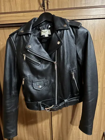 Куртка кожаная женская michael kors