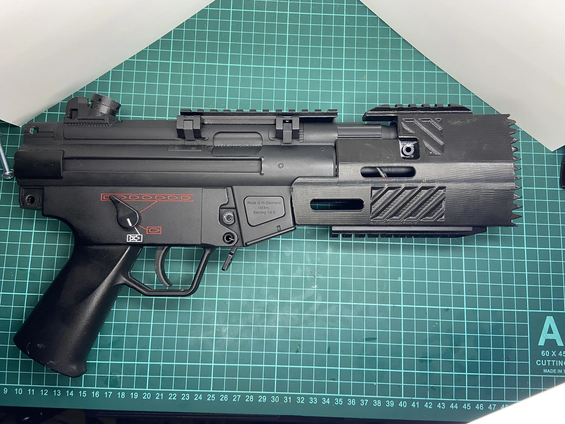 Цевье для MP5k Sj (не боевое!!!) страйкбол/орбибол - изображение 1