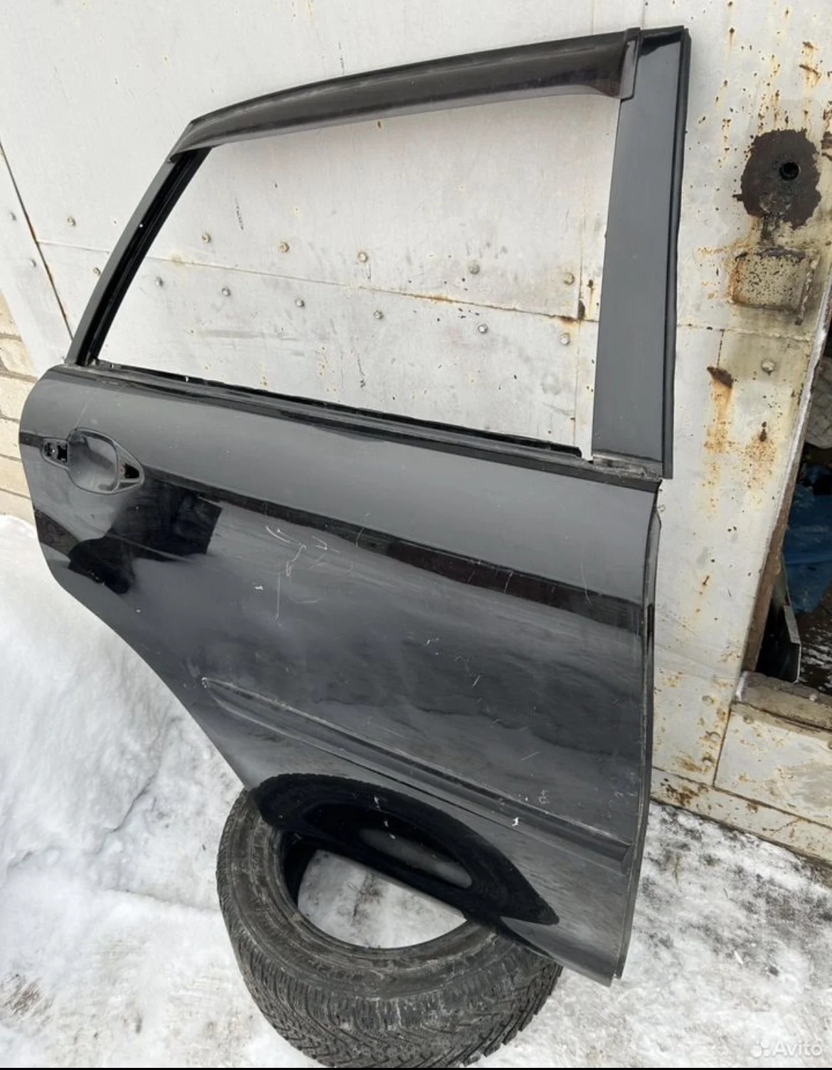 Дверь задняя правая лексус rx350 2003-2009г - миниатюра 2