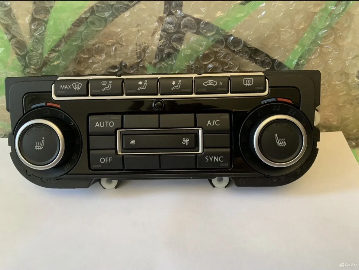 Блок климат контроля VW пассат b6 тигуан - миниатюра 2