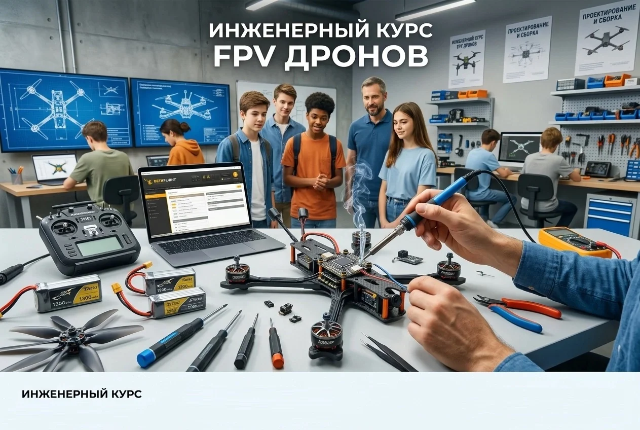 Курс сбоки FPV-ДРОНОВ В СЫКТЫВКАРЕ - изображение 1