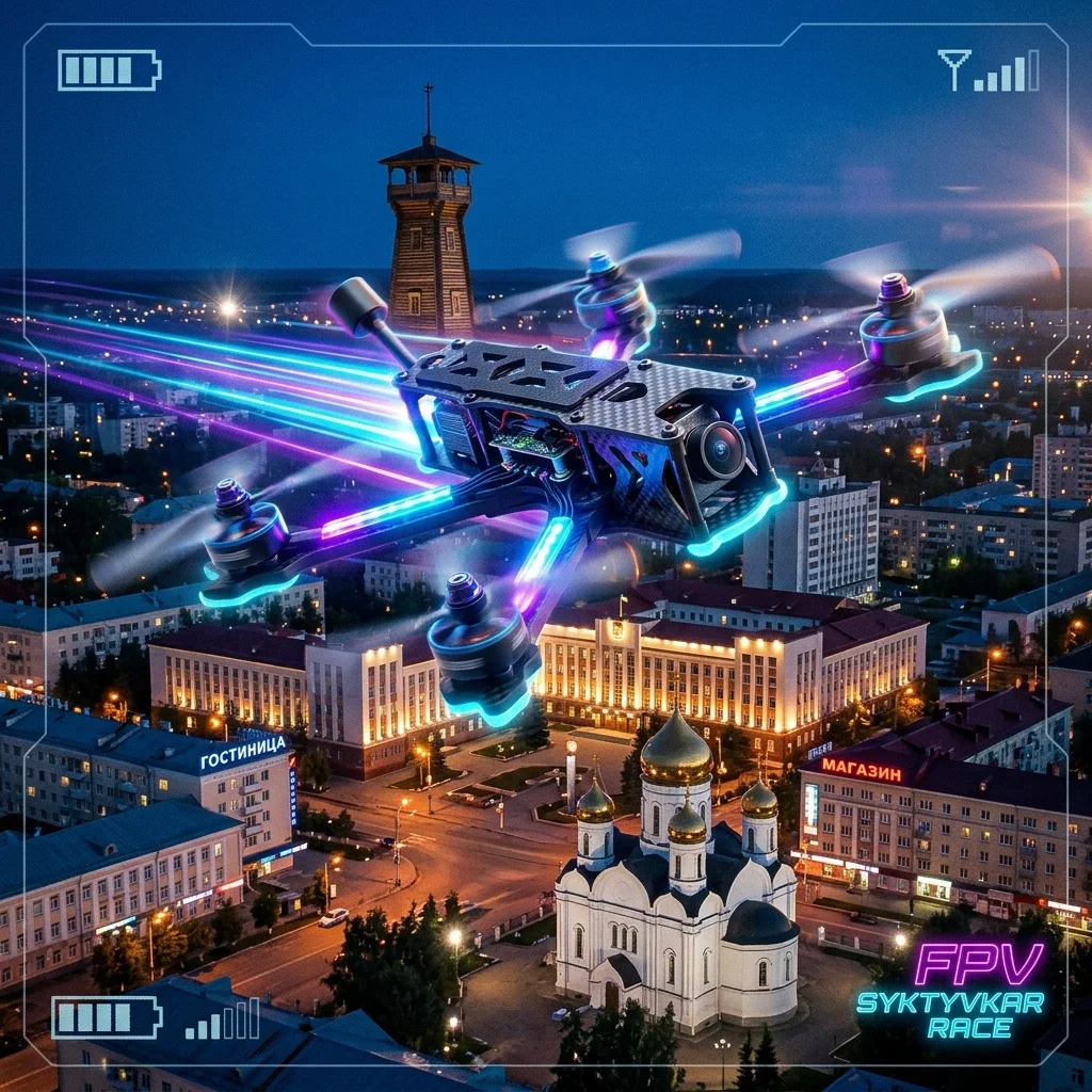 Курс сбоки FPV-ДРОНОВ В СЫКТЫВКАРЕ - миниатюра 2