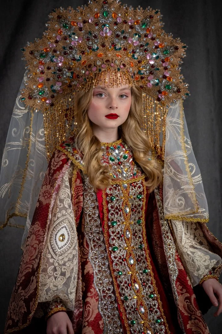 Кокошник/венец в русском стиле - миниатюра 7