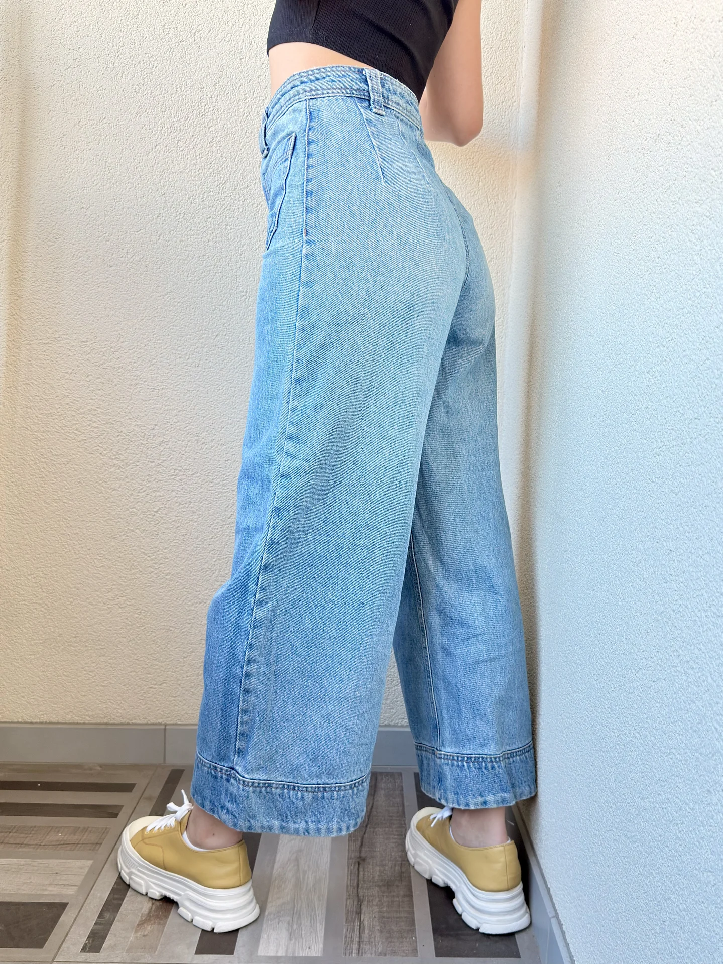 Джинсы широкие Befree Denim - миниатюра 3