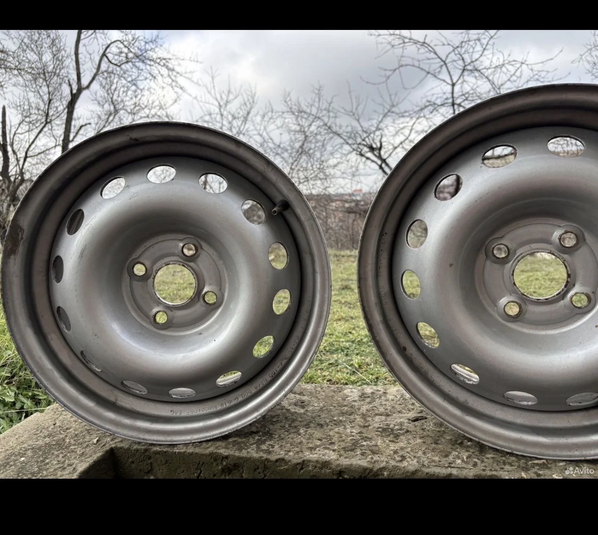 Штампованные диски Hyundai 6×R15 4×100 - миниатюра 2