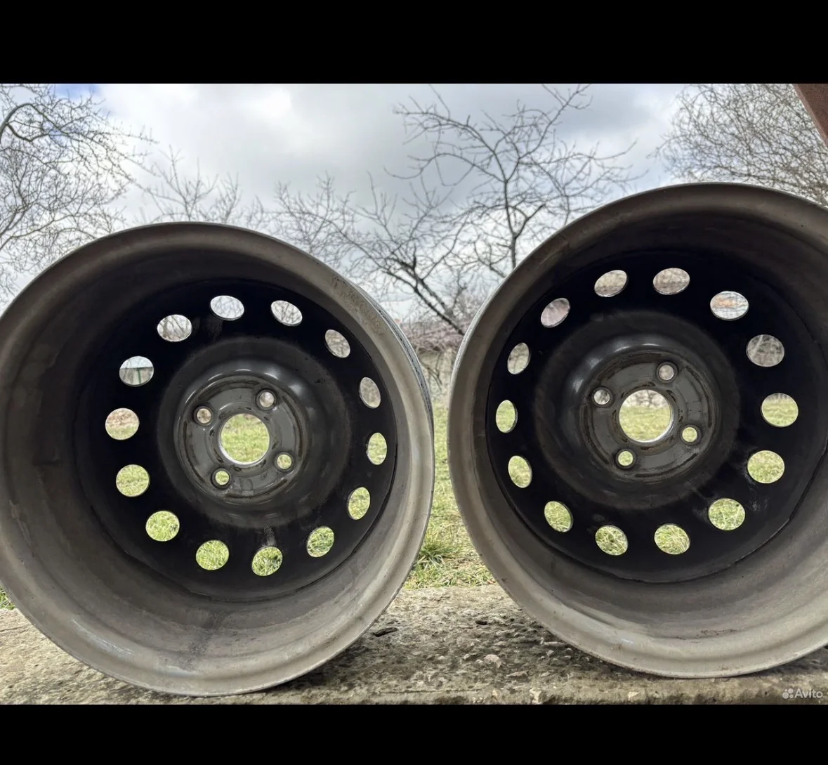 Штампованные диски Hyundai 6×R15 4×100 - миниатюра 3