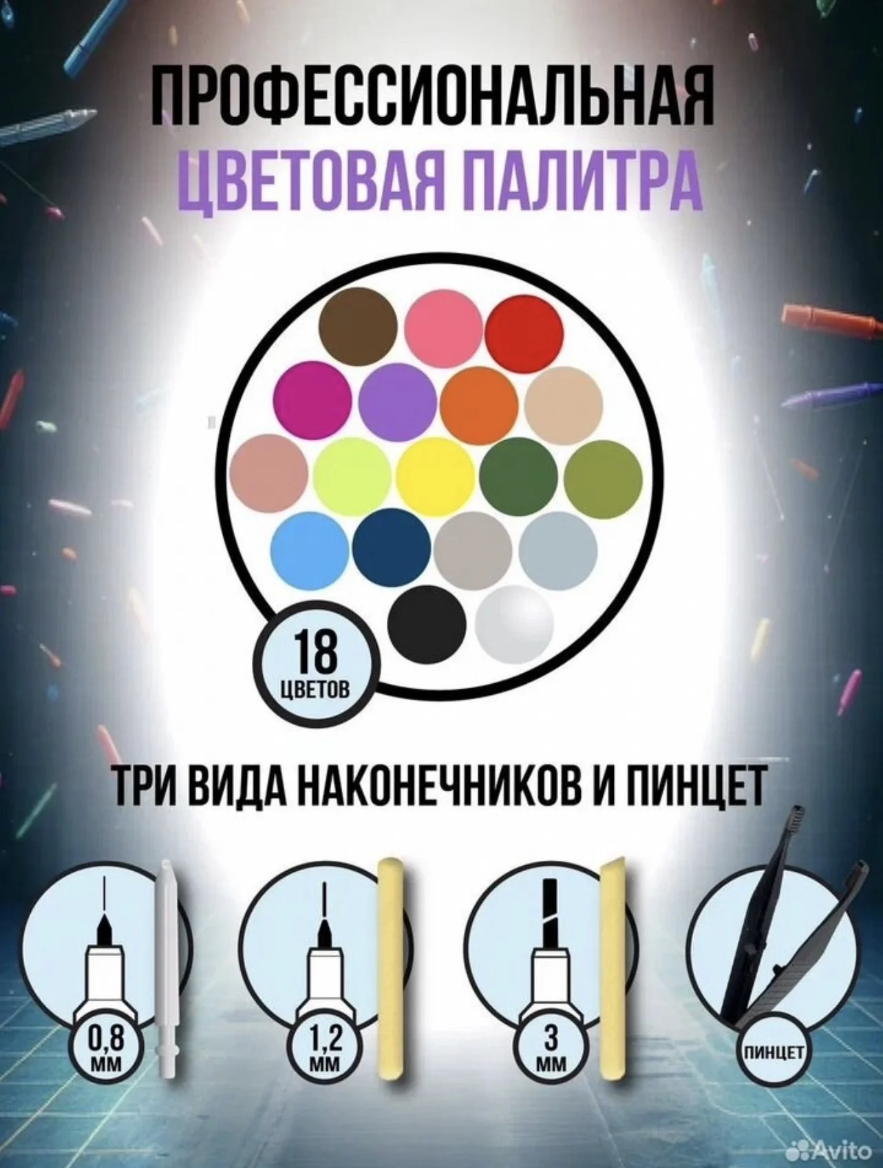 Маркеры акриловые - миниатюра 3