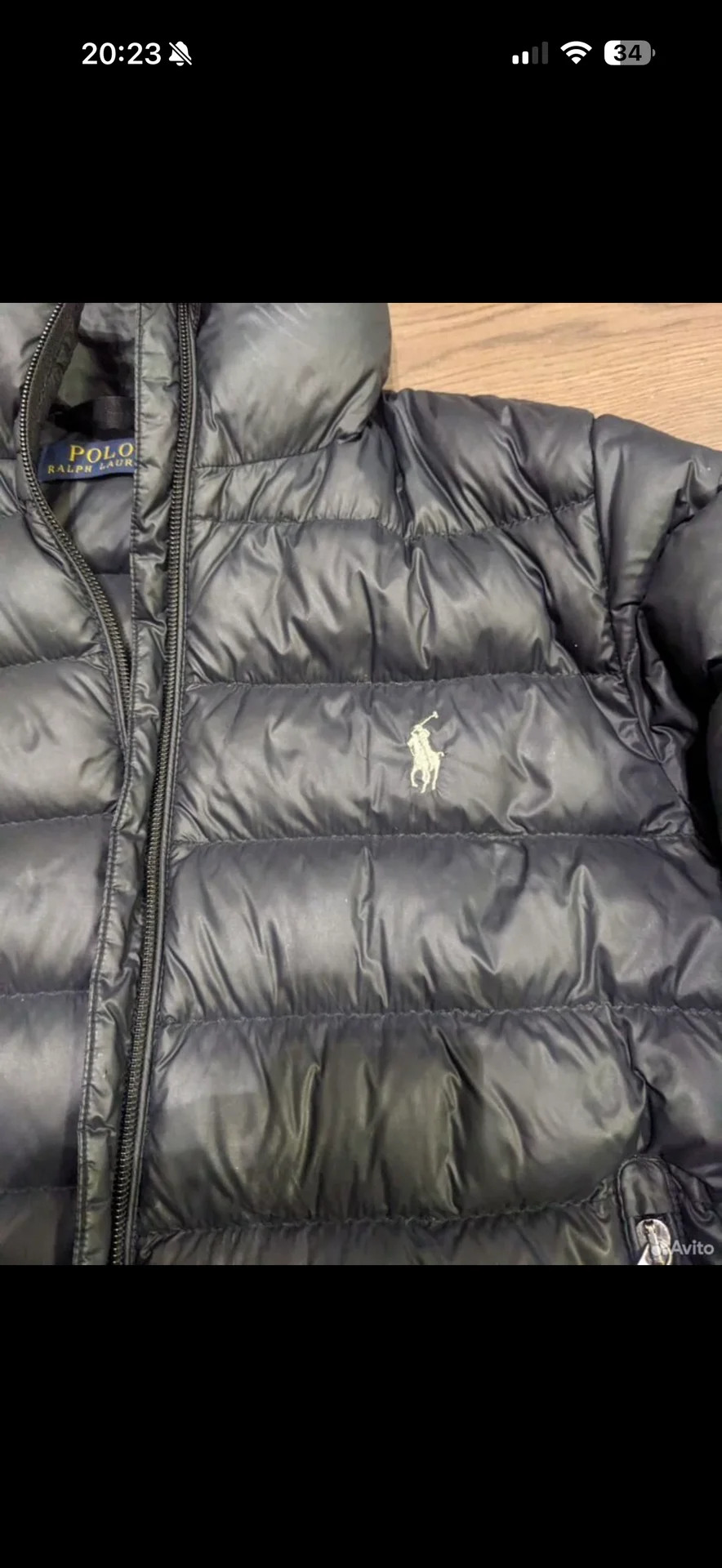 Весенний пуховик ralph lauren оригинал - миниатюра 2